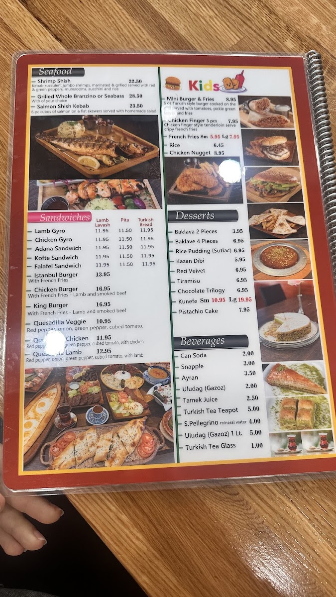 Little Istanbul Restaurant Menu - Image 4