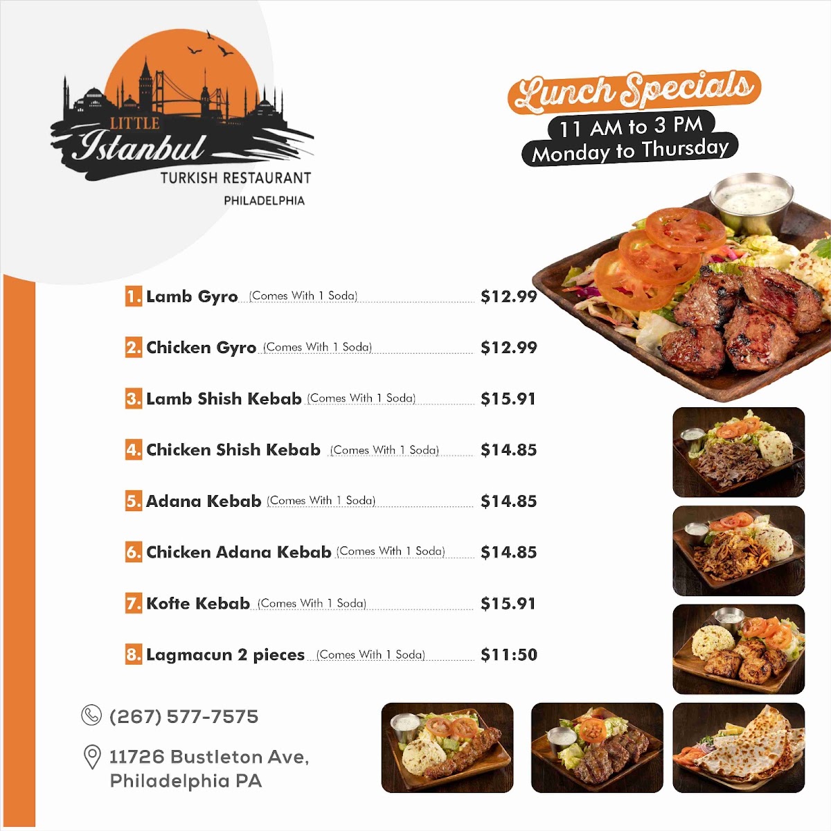 Little Istanbul Restaurant Menu - Image 5
